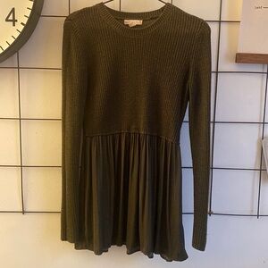 Dark Green Holiday Sweater